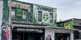 legaler Cannabisshop in Toronto, Kanada