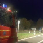 Voll besetztes Auto gerät auf B68 bei Bramsche in Brand