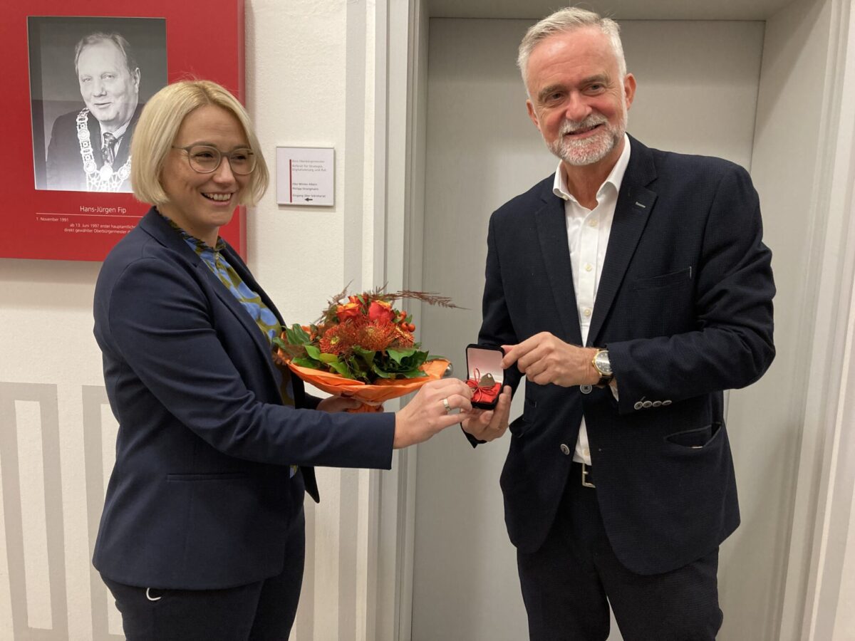 Amtsantritt der neuen Oberbürgermeisterin Katharina Pötter - HASEPOST ...