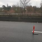 Unfall mit Fahrerflucht auf der Autobahn A30