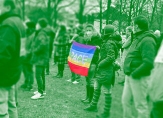 Grüne protestieren gegen Corona-Maßnahmen