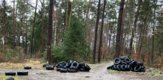 Illegale Müllablagerung. / Foto: Polizei Osnabrück
