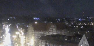 Screenshot: Webcam der Stadt Osnabrück, 18.02.2022