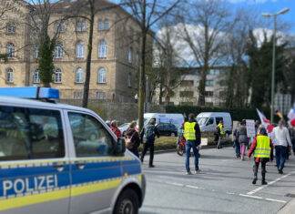 Corona-Demonstration am 19.03.2022