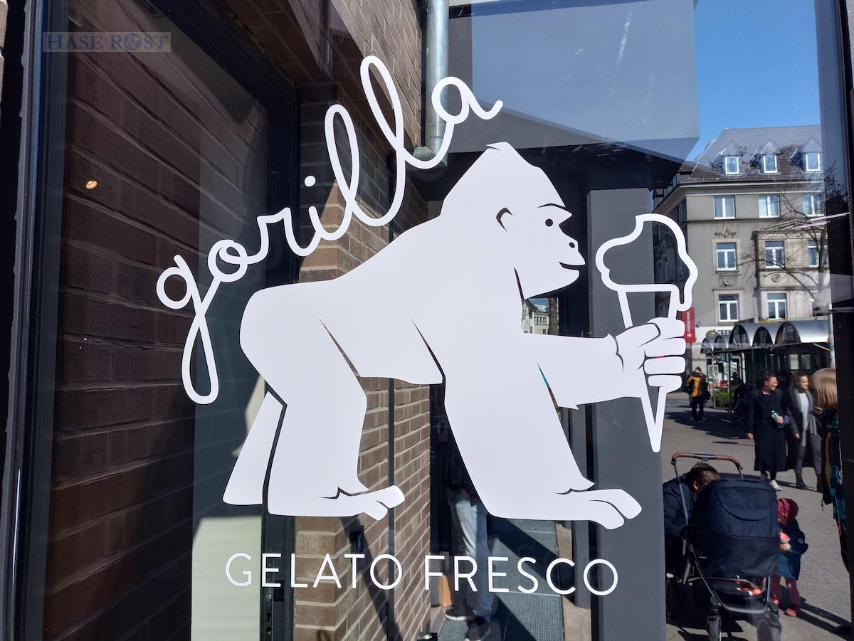 Das Gorilla Logo besitzt eines hohen Wiedererkennungswert. / Foto: Brockfeld
