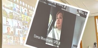 Elena Moormann, SPD, Streaming Ratssitzung