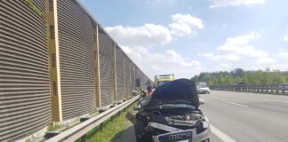 Leichtverletzte nach Auffahrunfall auf der Autobahn A1