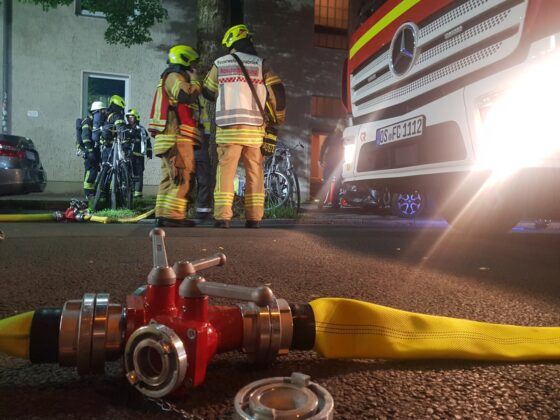 Wohnungsbrand: Bewohner durch Feuerwehr gerettet