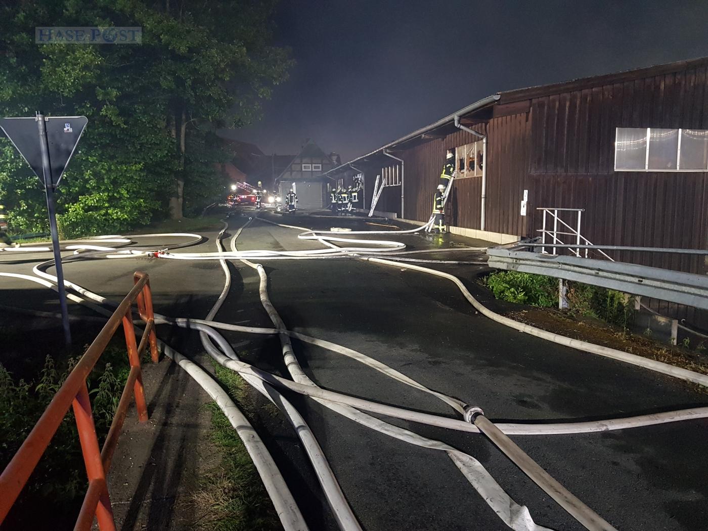Raub der Flammen: Sägewerk bei zweitem Feuer zerstört