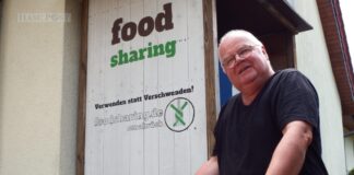 Uwe Werther ist Teil von Foodsharing, die Lebensmittel vor der Vernichtung retten.