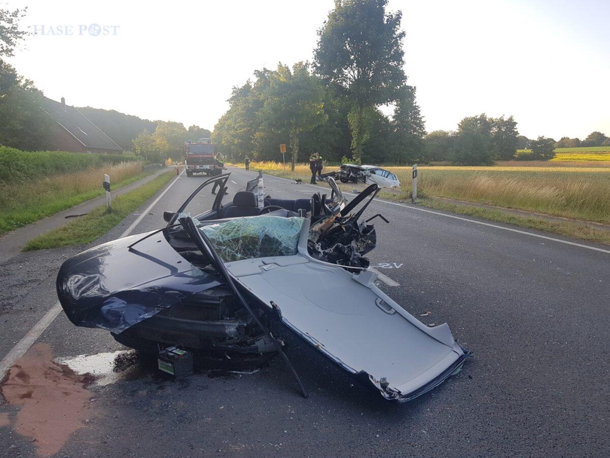 Auto gerät in Gegenverkehr: Tödlicher Unfall in Bersenbrück