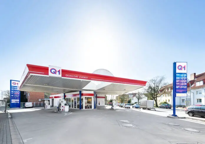 Q1 Tankstelle am Kurt-Schumacher-Damm in Hellern / Foto: Q1