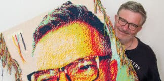 Das Porträt von Alfred Dietrich wird in der Heger Straße 27 zu sehen sein. / Foto: Ute Krugmann