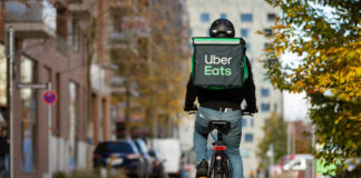 Uber Eats liefert jetzt auch in Osnabrück. / Foto: Ulrich Perrey