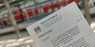 Neun-Euro-Ticket (Symbolbild), über dts