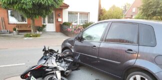 Motorradfahrer wird bei Zusammenstoß in Bramsche schwerst verletzt
