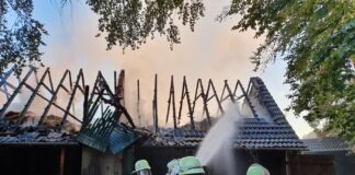 Pferdestall bei Brand in Wallenhorster Ortsmitte zerstört