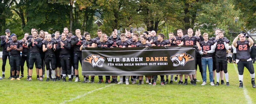 Footballspiel Osnabrück OSC Tigers gegen Göttingen Generals / Foto: Dieter Reinhard