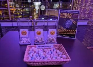 Mit Popcorn gaben die Sneaker ihre Bewertung zu „The Bunker Game“ ab. / Foto: Hall of Fame