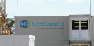 Druckabfall bei Nord Stream 2