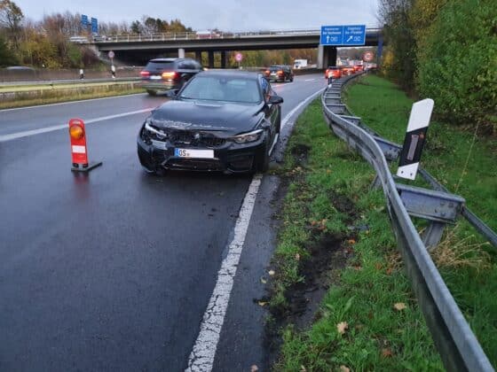 Weitere Unfälle in Osnabrücker Autobahnkreuz A30/A33