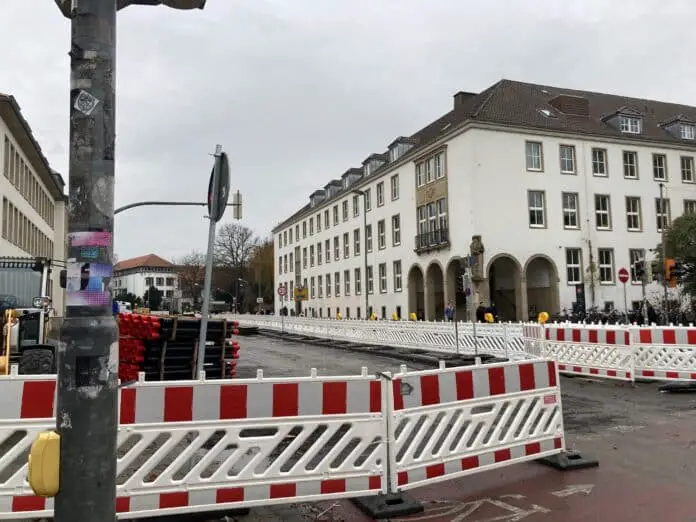 Baustelle Neuer Graben / Foto: Schulte