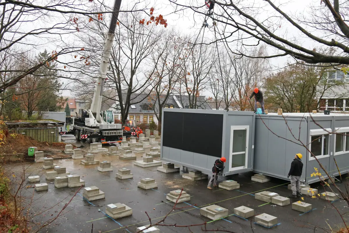 Hohe Nachfrage nach Kitas: Temporärer Kindergarten in Georgsmarienhütte