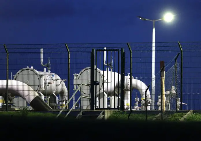 Gasspeicher in Deutschland füllen sich dritten Tag in Folge