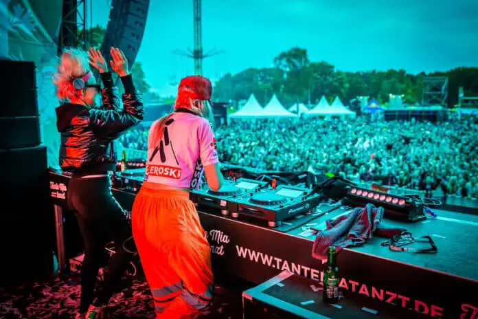 Nervo war bereits 2018 bei Tante Mia tanzt. / Foto: plus2event GmbH