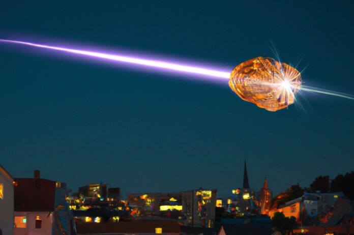 Meteor schlägt in Osnabrück ein