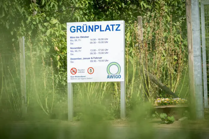 Ab März sind die landkreisweit 27 Grünplätze der AWIGO wieder mehrmals pro Woche geöffnet. / Foto: A.W. Sobott.