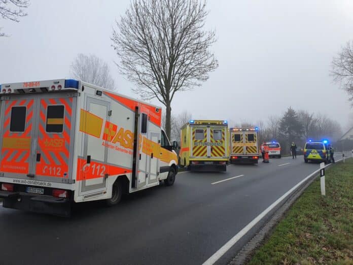 Mehrere Rettungswagen