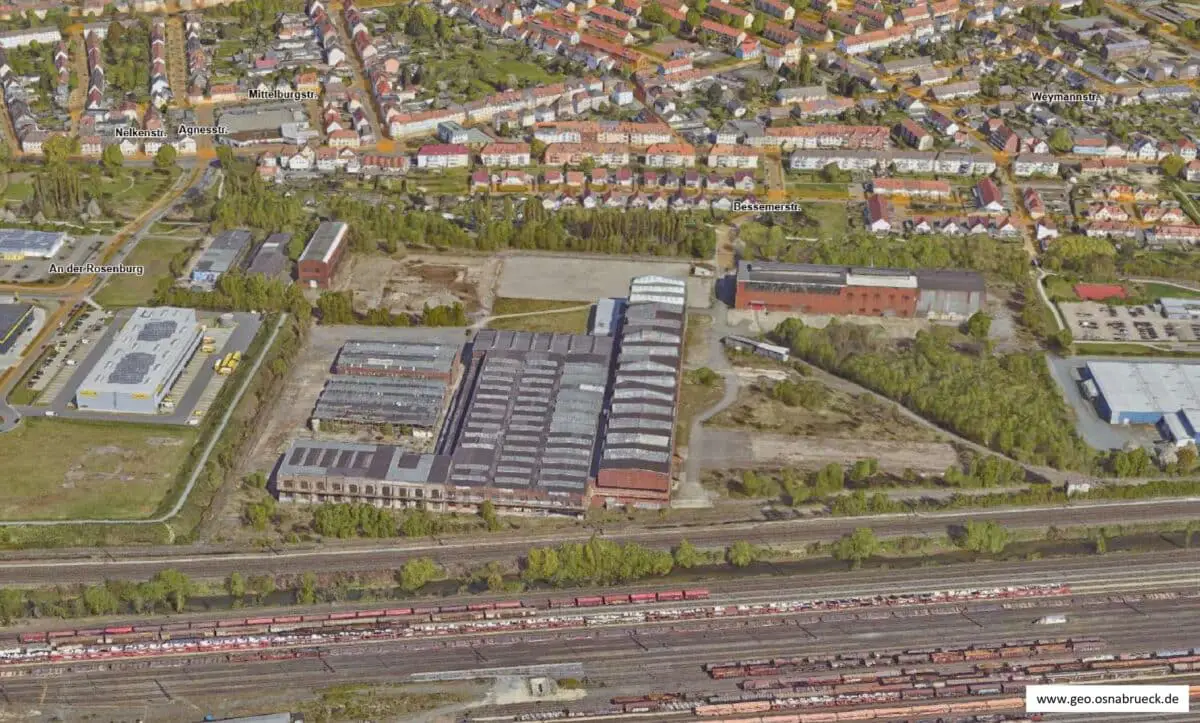 Karte Magnum-Areal / Foto: © Stadt Osnabrück