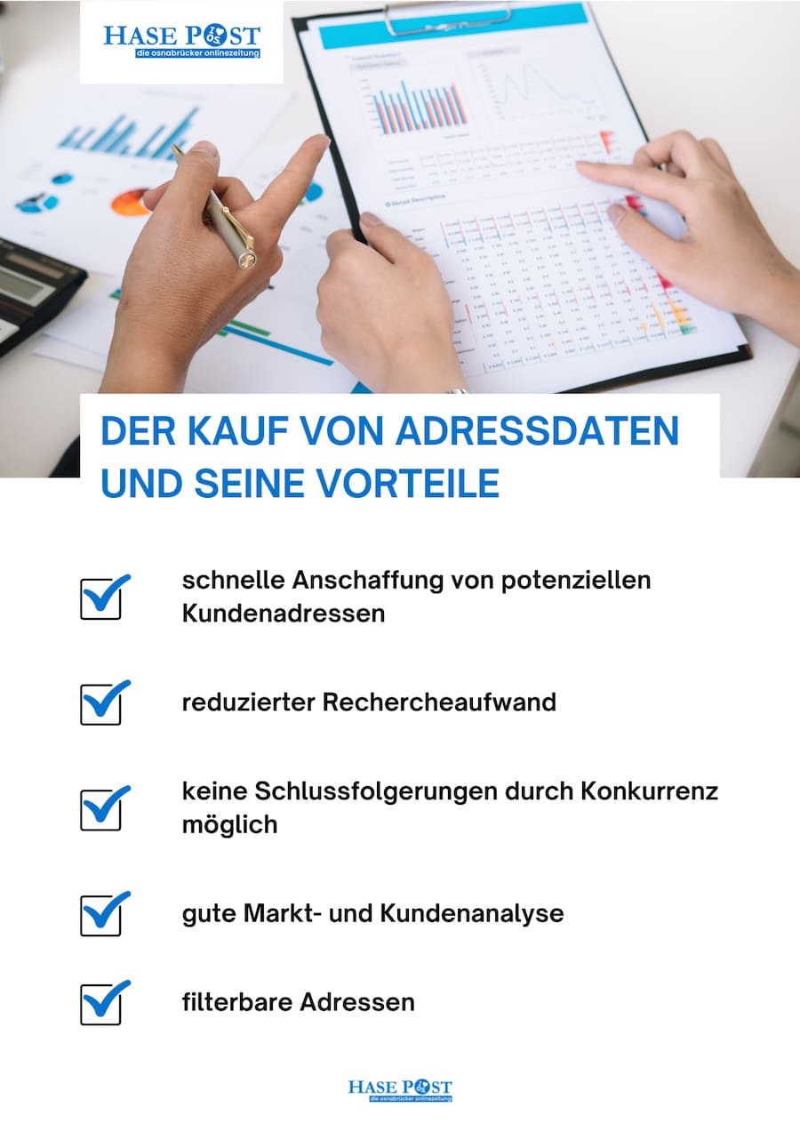 Sollten Unternehmen Adressdaten kaufen? Infografik: Adressdaten