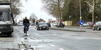 Radfahren an der Mindener Straße soll künftig sicherer werden. / Foto: Pohlmann