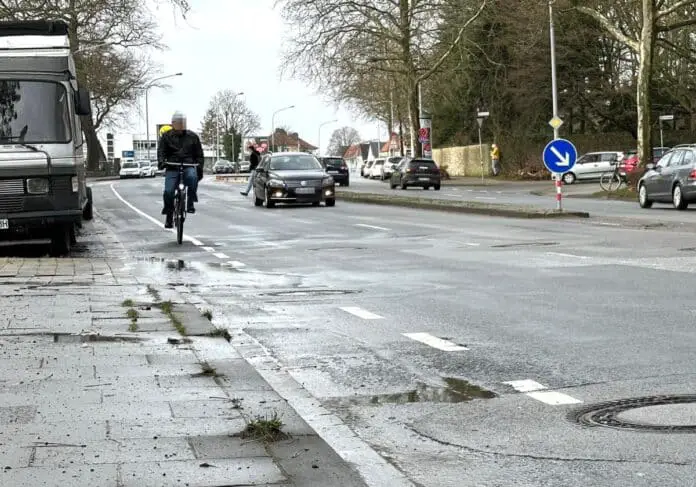 Radfahren an der Mindener Straße soll künftig sicherer werden. / Foto: Pohlmann