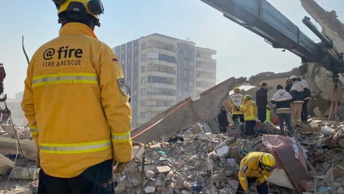 @fire-Team in der Türkei / Foto: @fire