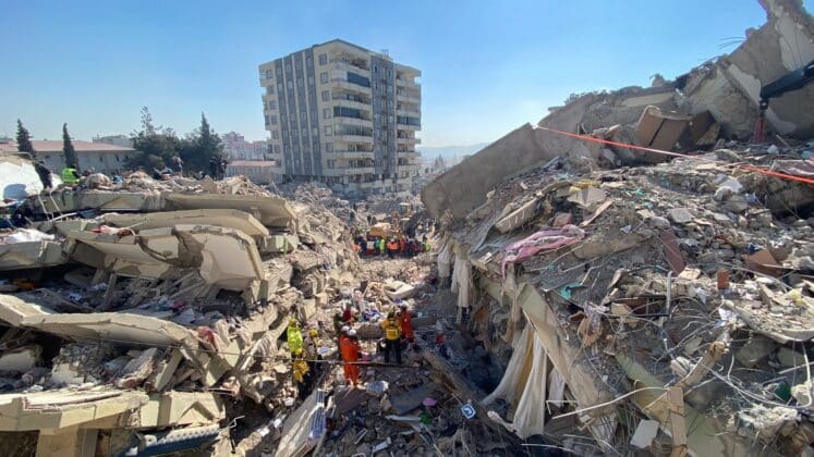 Erdbeben in der Türkei / Foto: @fire