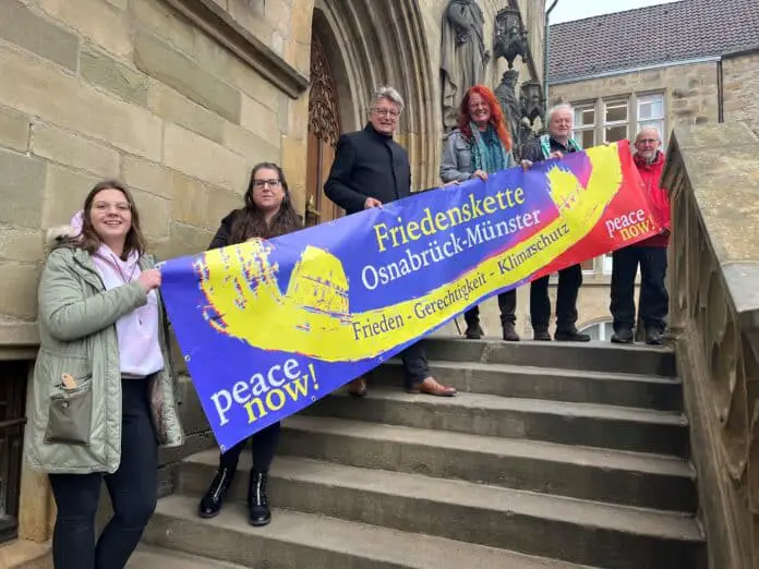 Organisationsteam Friedenskette 2023 / Foto: Hirsch