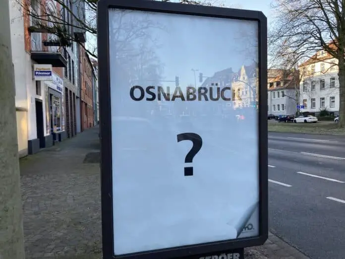 Das weiße Blatt füllen: Was macht Osnabrück aus? / Foto: Schulte