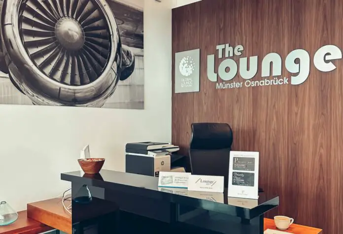 "The Lounge" eröffnet am FMO. / Foto: FMO