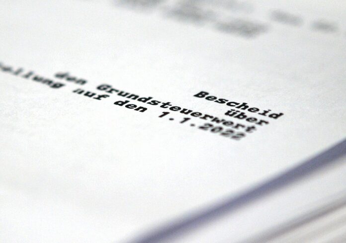 Bescheid über den Grundsteuerwert