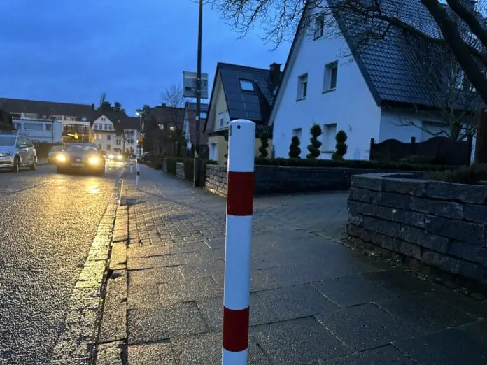 Poller am Luhrmannsweg / Foto: Pohlmann
