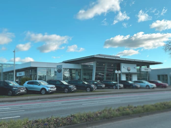 VW Härtel, Autohaus an der Mindener Straße
