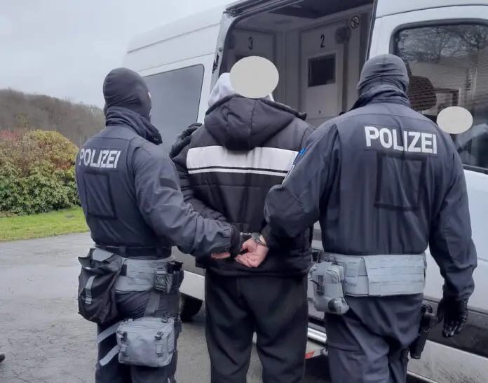 Bundespolizei nimmt mutmaßlichen Schleuser in Lotte fest. / Foto: Bundespolizei