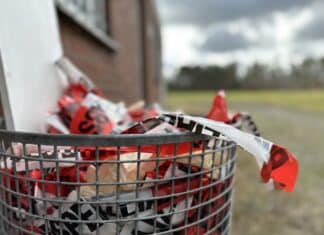 Was blieb nach Mord, Vergewaltigung und Spurensicherung in Bramsche Pente. / Foto: Pohlmann