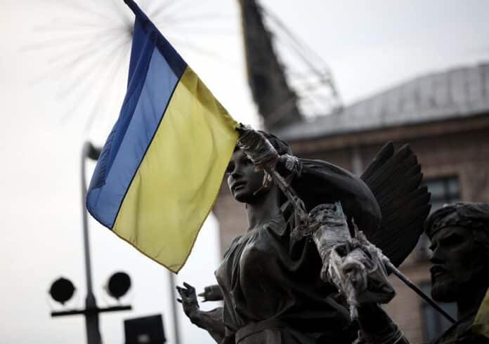 Flagge der Ukraine
