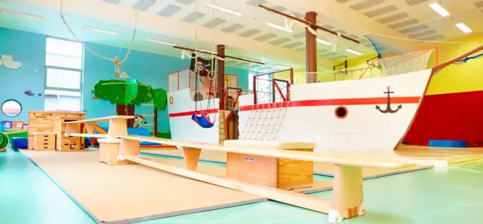 Die Bewegungslandschaft im Kindersportzentrum lädt am Sonntag zum Toben und Spielen ein. / Foto: OSC Die Bewegungslandschaft im Kindersportzentrum lädt am Sonntag zum Toben und Spielen ein. / Foto: OSC
