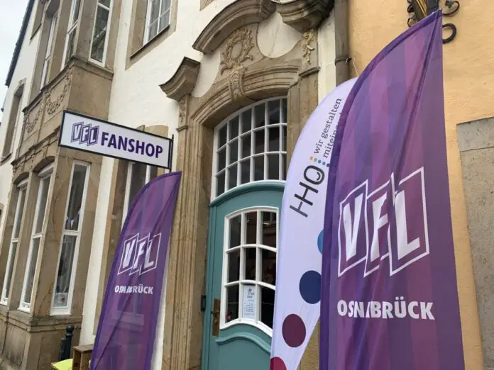 Der neue VfL-Fanshop am Marktplatz. / Foto: Guss