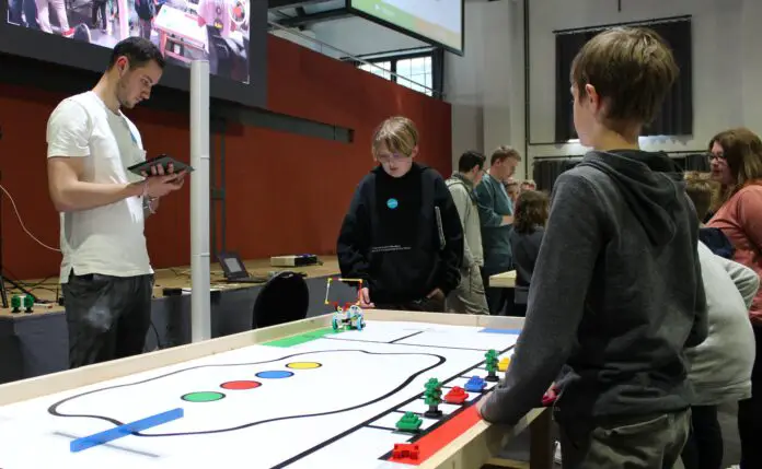 Wertungslauf eines Teams in der Starter Kategorie. / Foto: Lukas Kreke, SFZ Osnabrück